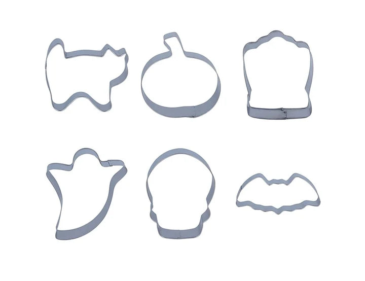 Moldes Metálicos para Tartas de Halloween 6 uds