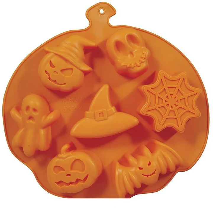 Moldes de Silicona para Galletas de Calabaza Halloween