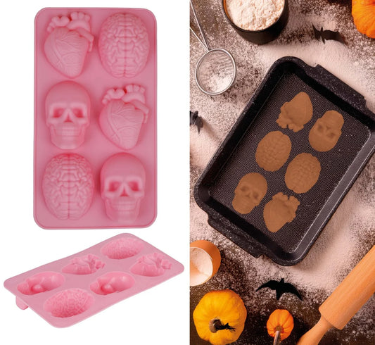 Molde de Silicona para Galletas de Halloween