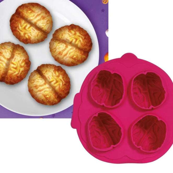 Moldes para Galletas de Halloween Cerebros 21 x 18 cm