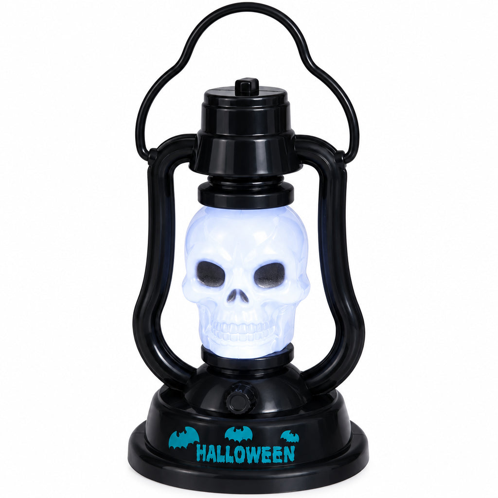 Linterna de Calavera con Luz y Sonido para Halloween