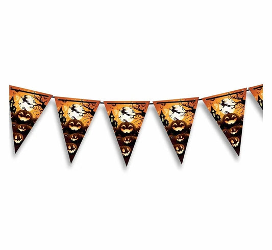 Guirnalda de Calabazas Halloween de Papel 3 m