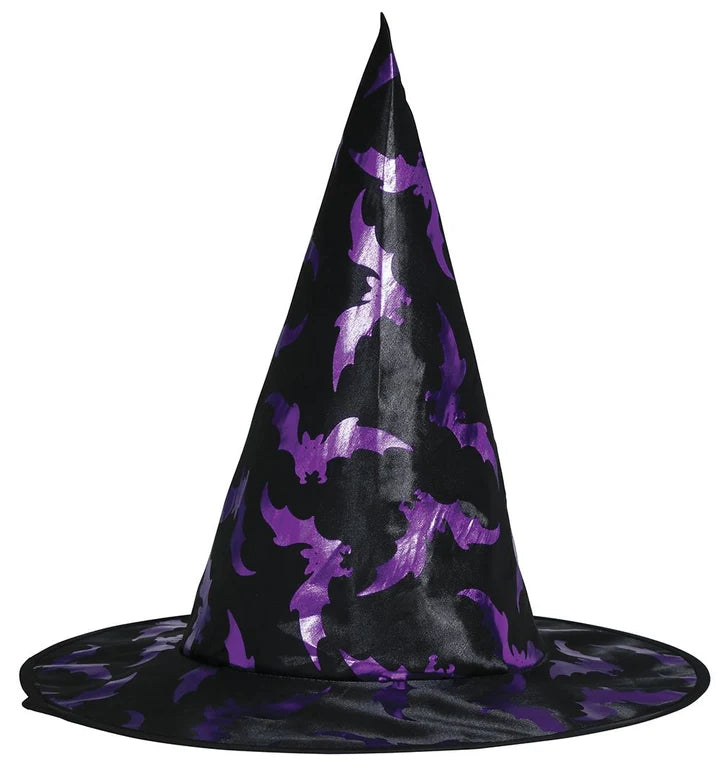 Disfraz Infantil de Bruja con Capa y Sombrero