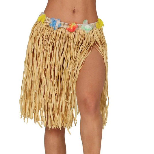 Falda Hawaiana de Paja 40 cm
