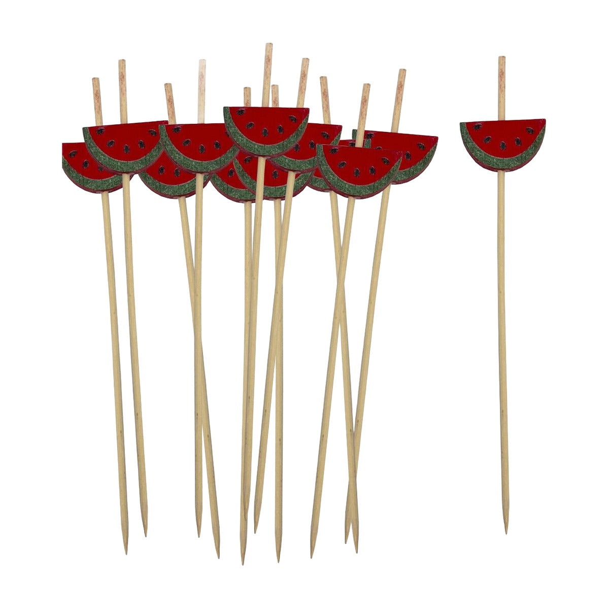 Varilla para Dulces 12 cm 12 uds Sandía