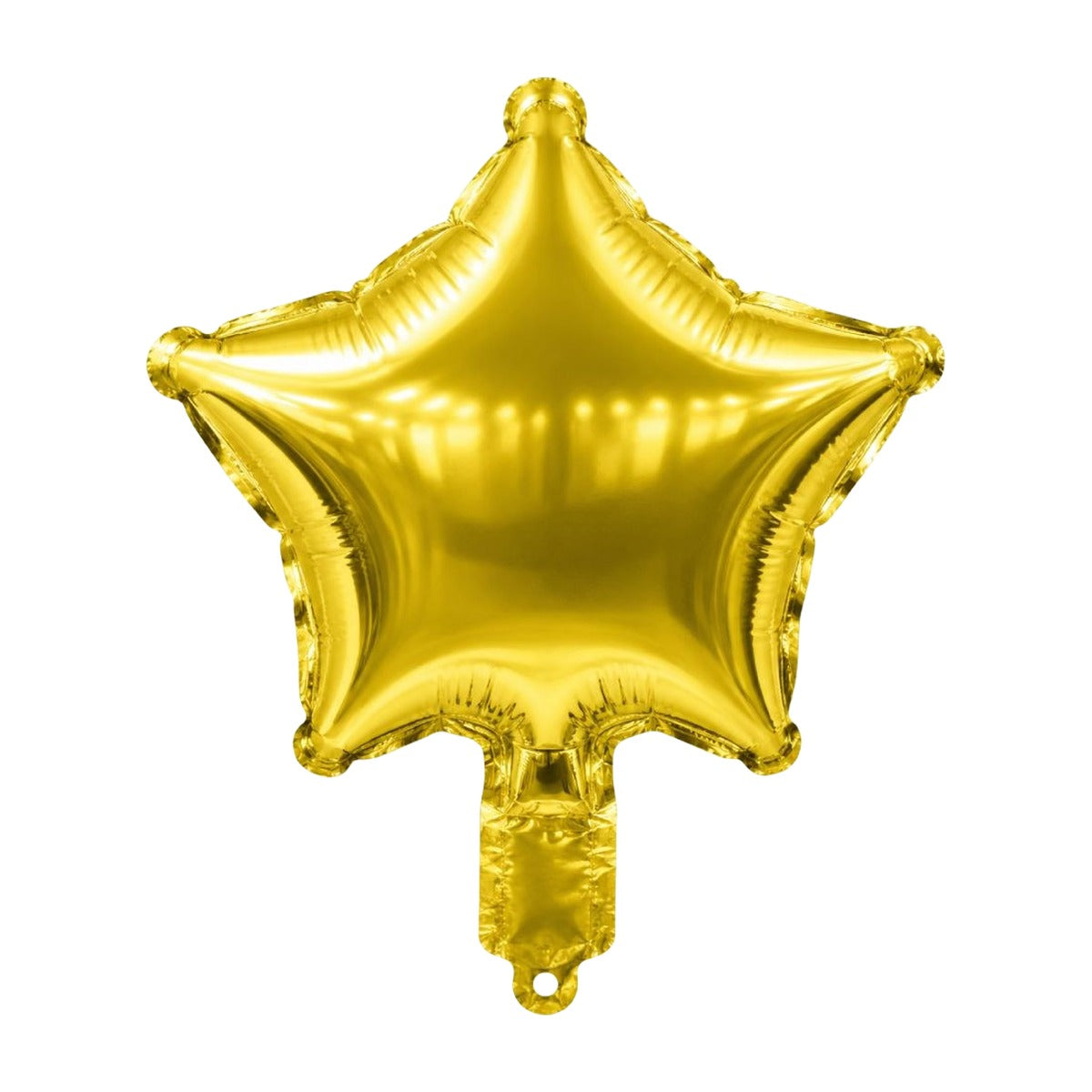 Mini Globos Foil Estrella 12 cm 6 uds - Oro