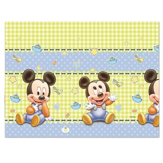 Mantel Plastico Baby Mickey 120 x 180cm 1ud