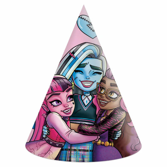 Sombreros Monster High Pack 6 uds