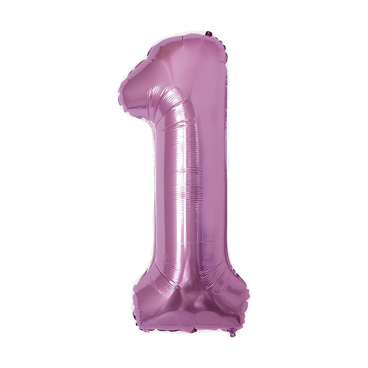 Globo Foil Número Gigante Aluminio 100cm (40") Fucsia número 1