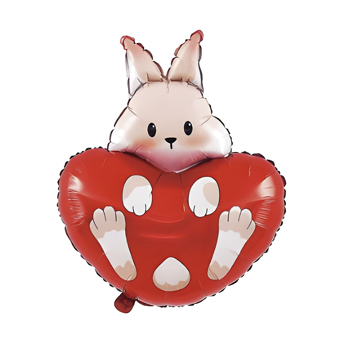 Globo Foil Conejito con Corazón 56 x 76 cm