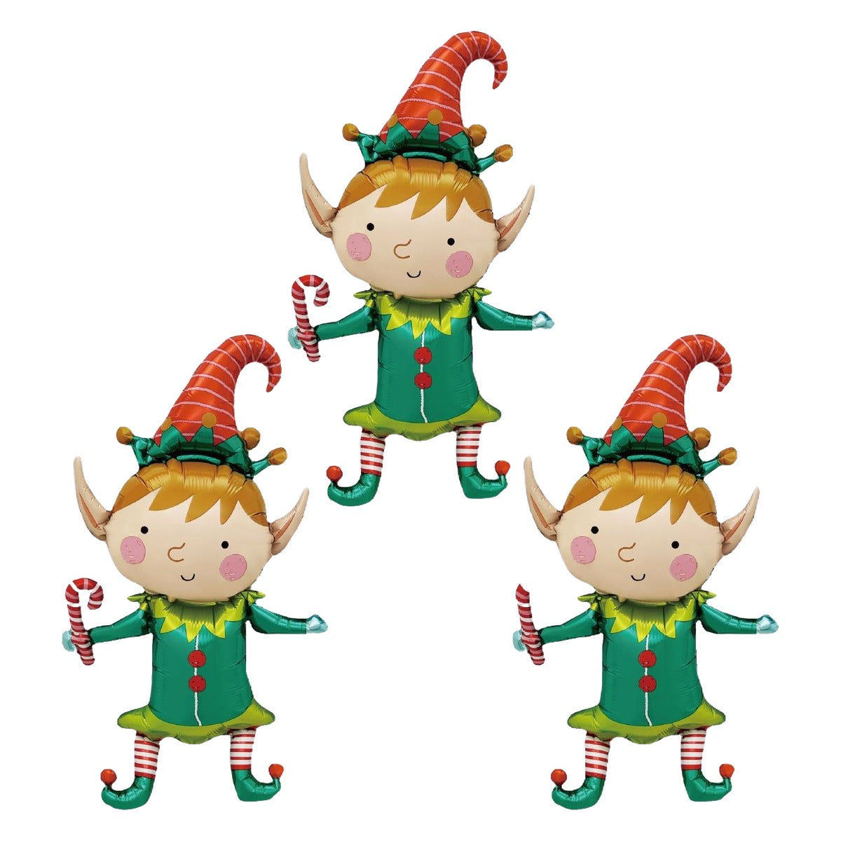 Globos Foil Mini Elfo 47 cm 3 uds