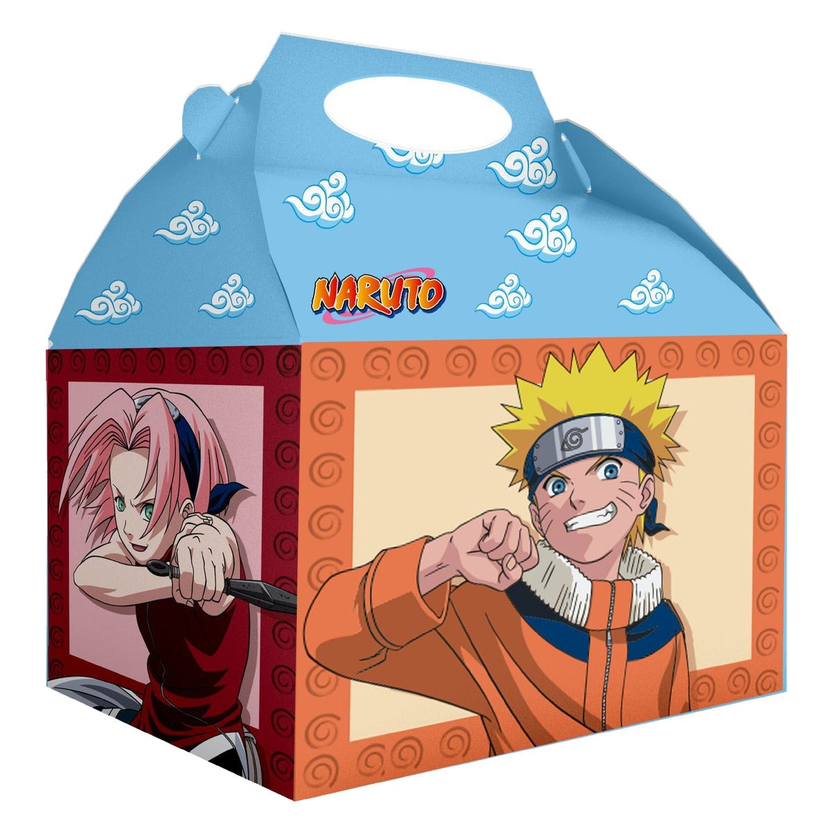 Cajitas Cartón Naruto 16 x 16 x 10,5 cm 4 uds
