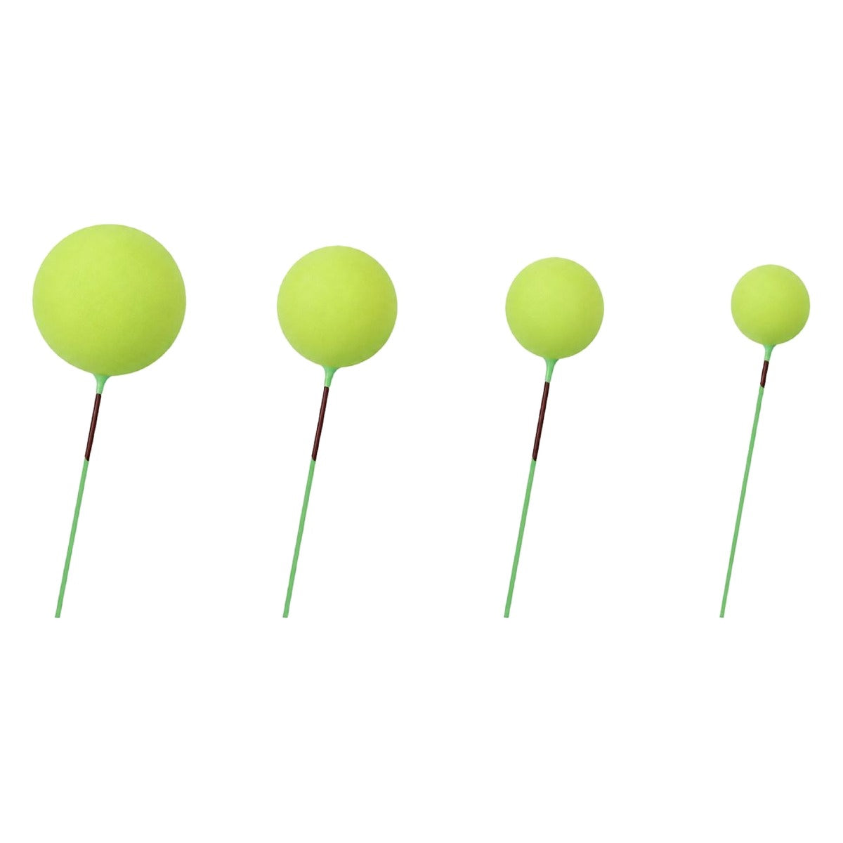 Bolas Decorativas de Espuma para Tartas 20 uds - Verde Lima