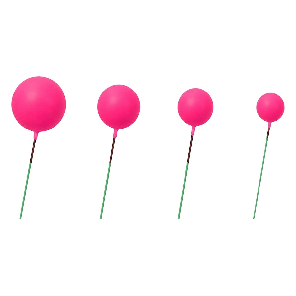 Bolas Decorativas de Espuma para Tartas 20 uds - Fucsia