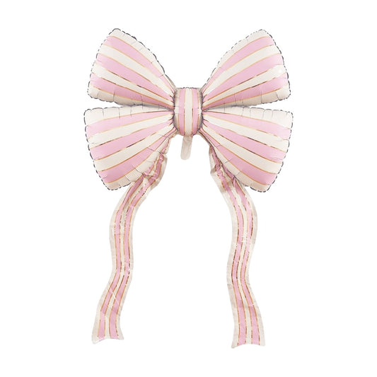 Globo Foil Lazo de Rayas Gigante 60" 108 x 156 cm Rosa