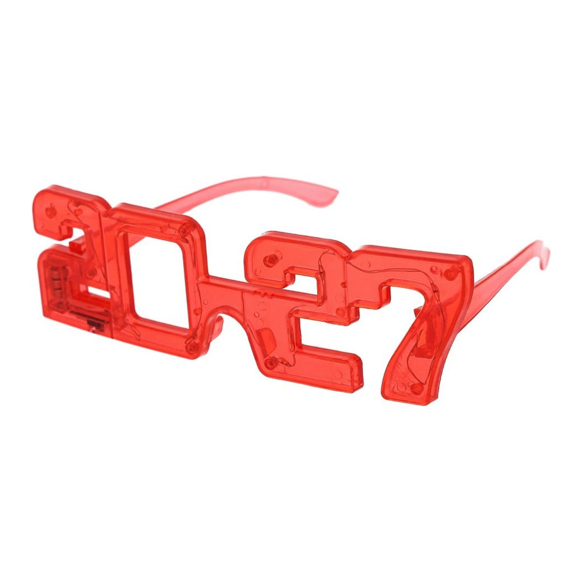Gafas Luminosas LED 2027 18 x 5 cm - Rojo