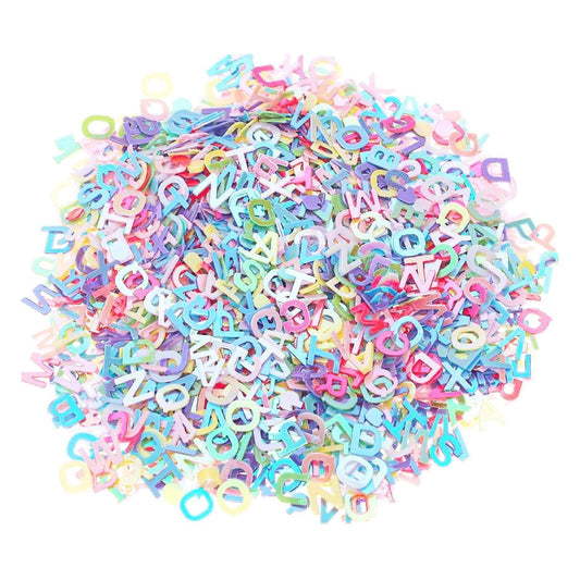 Confeti Letras A-Z Pastel 15 g