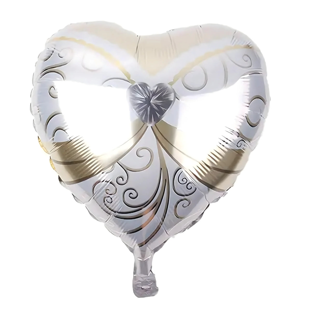 Globo Foil Corazón Torso Novia 43 cm