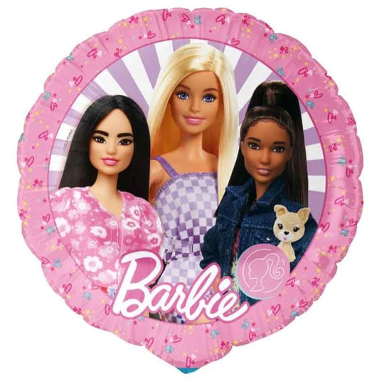 Globo Foil Barbie Vacío 45cm