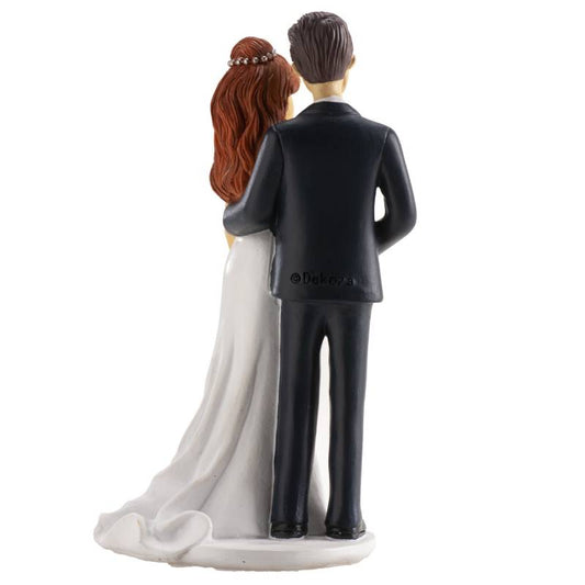 Figura Tarta Pareja de Boda Cogidos de la Mano 18 cm deKora