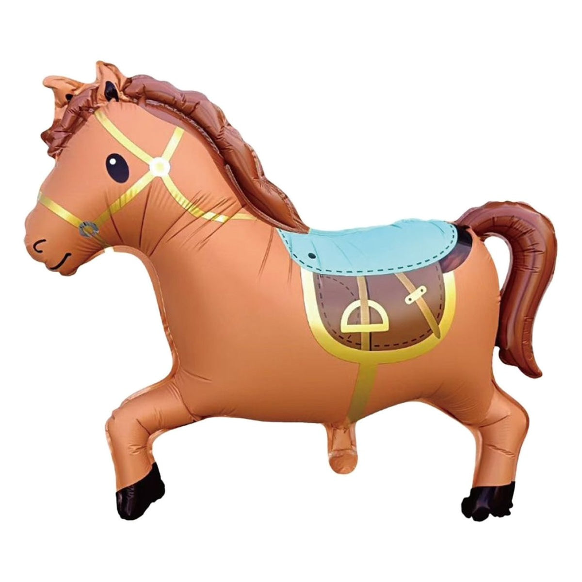 Globo Foil Caballo 71 x 55 cm - Marrón