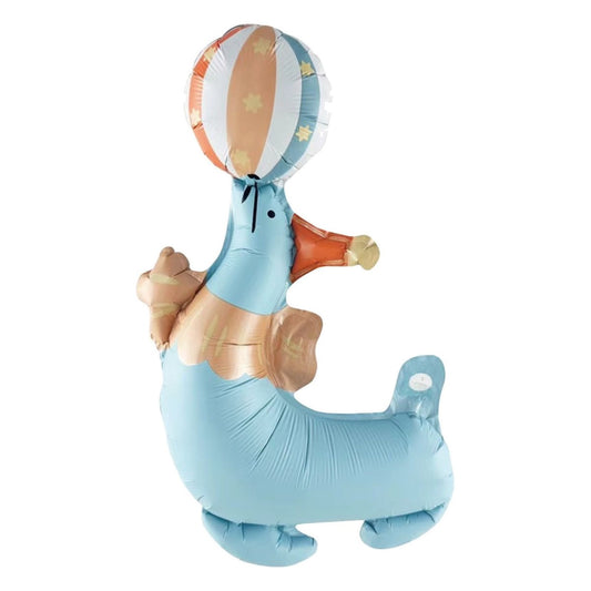 Globo Foil Foca de Circo con Pelota 44 x 30 cm