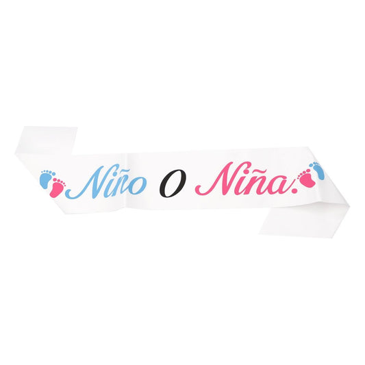 Banda Niño o Niña Blanca 9,5 x 160 cm