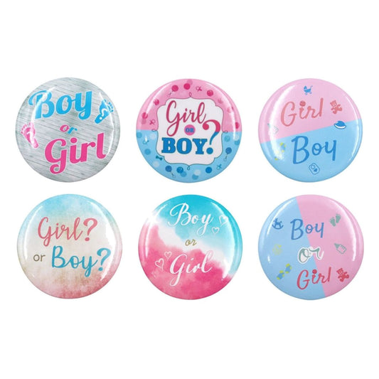 Pines Boy or Girl 4,5 cm 6 uds