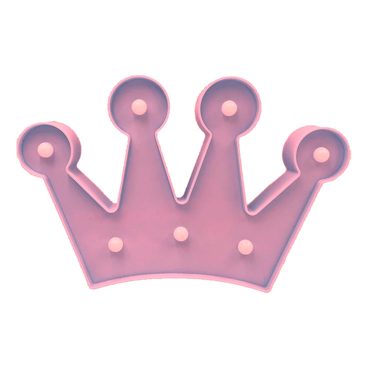 Lámpara LED Corona 17 cm - Rosa