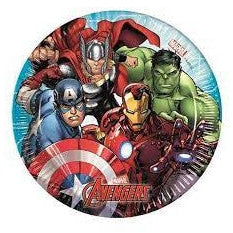 Platos Avengers 23cm 8uds