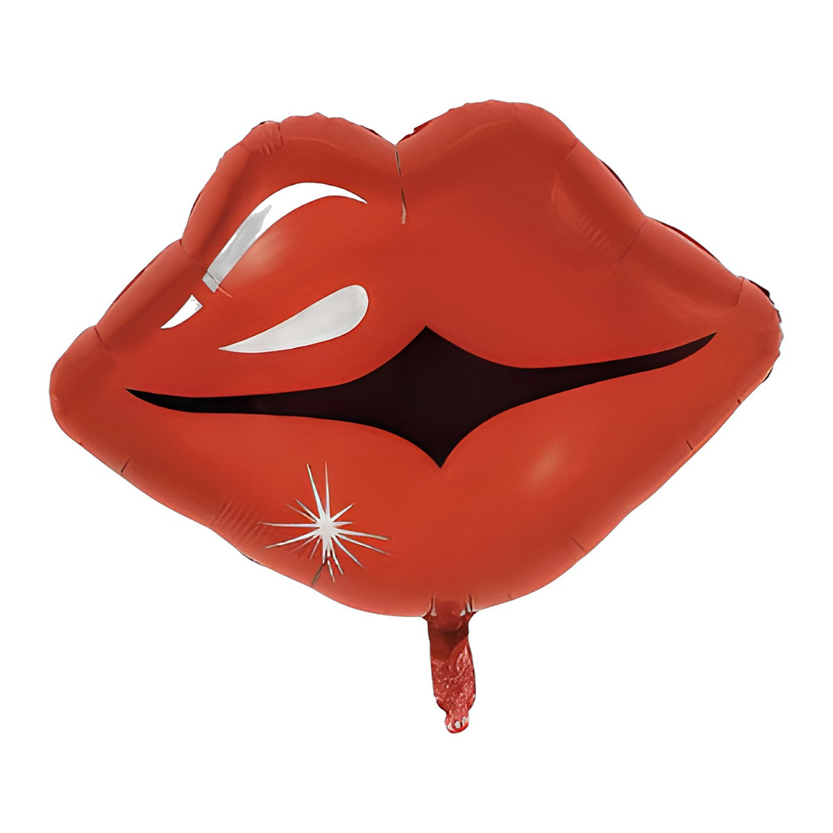 Globo Foil Labios Beso Rojo 70 cm