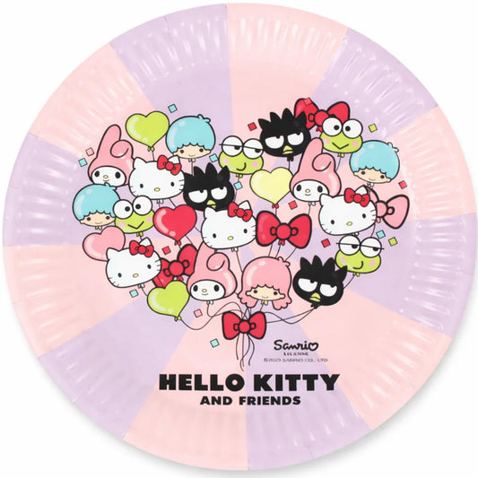 Platos Sanrio 23cm 6uds