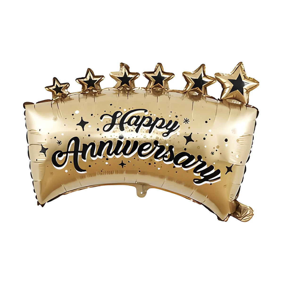 Globo Foil Corona Happy Anniversary 57 x 70 cm