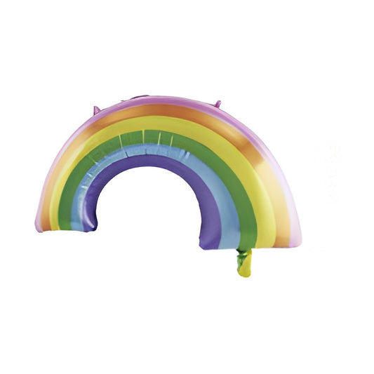 Globo Foil Arcoíris 82 x 53,5 cm