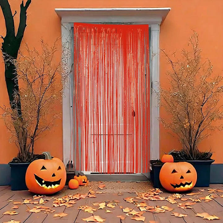Cortina de PVC para Halloween