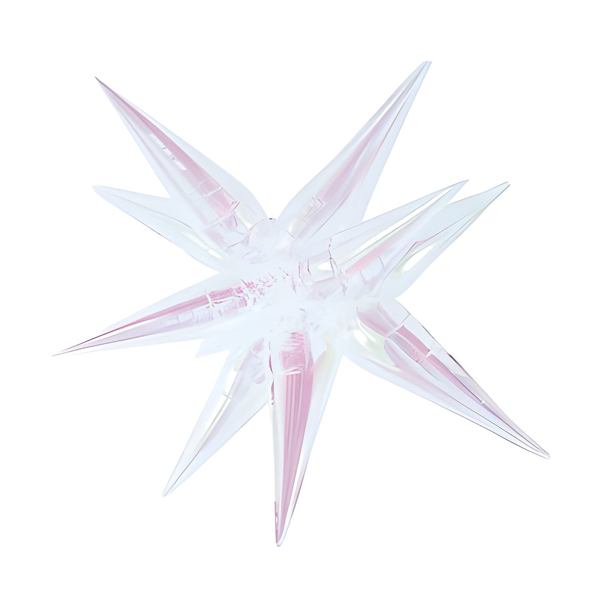 Globo Foil Estrella Iridiscente 70 cm 12 uds