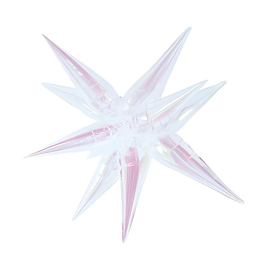 Globo Foil Estrella Iridiscente 70 cm 12 uds