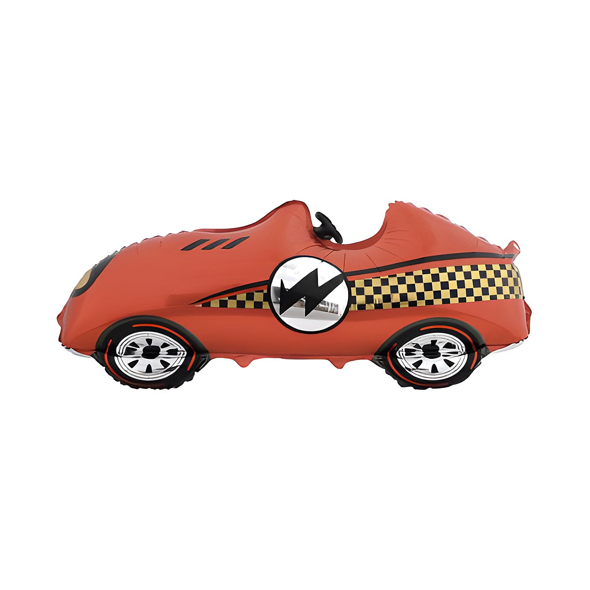 Globo Foil Coche de Carreras Rojo 49 x 110 cm