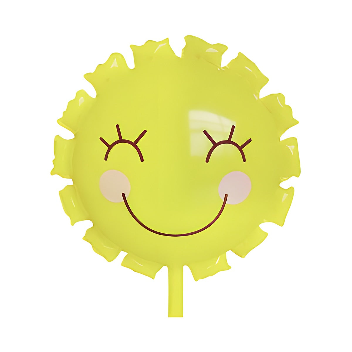 Globo Foil Cara Sonriente Sol 23,5 x 47 cm