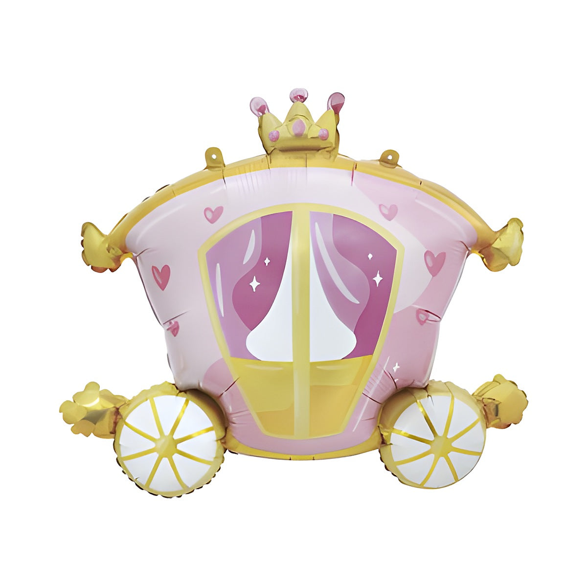 Globo Foil Carruaje de Princesa 74 x 63 cm