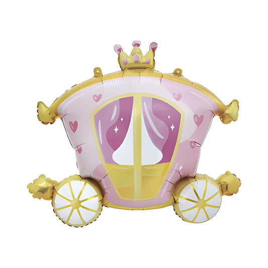 Globo Foil Carruaje de Princesa 74 x 63 cm