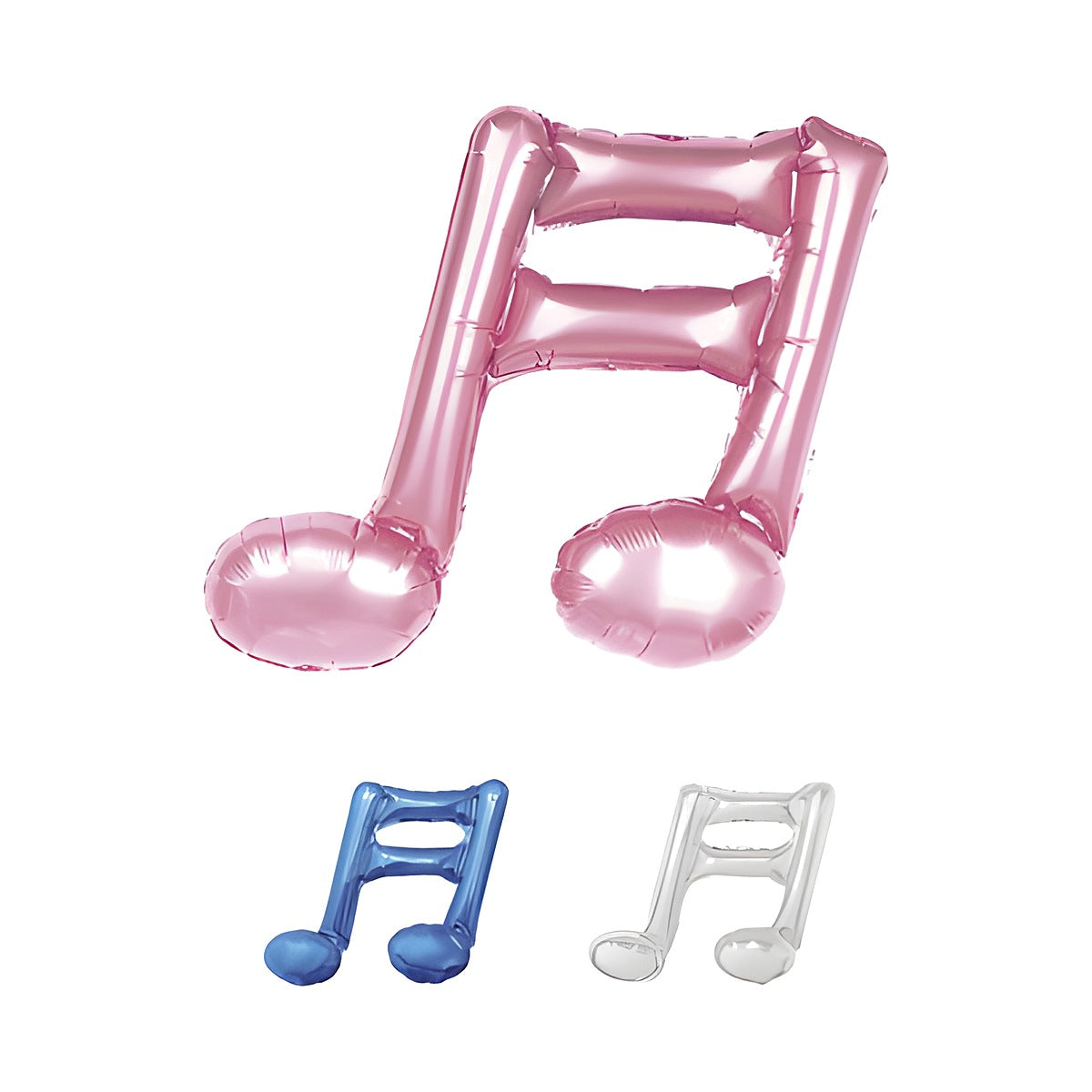 Globo Foil Nota Musical Semicorchea 45 cm Surtido