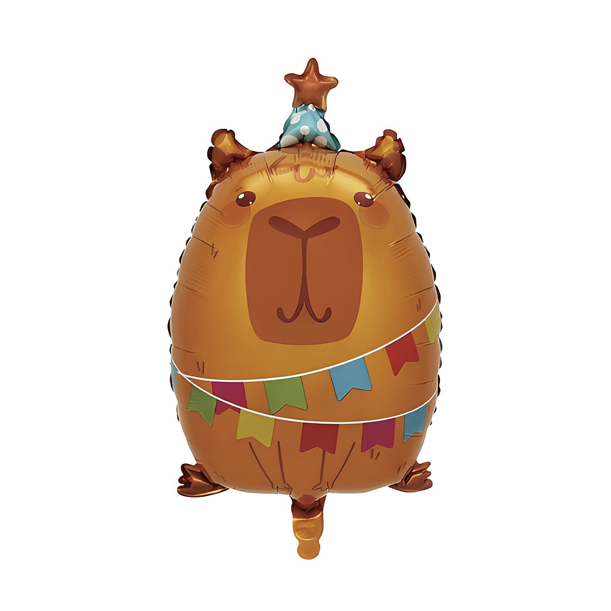 Globo Foil Capibara Fiesta 36 x 56 cm