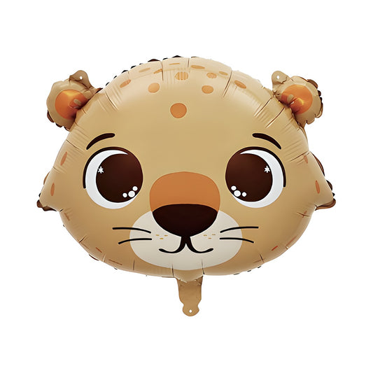 Globo Foil Leopardo 54 x 52 cm