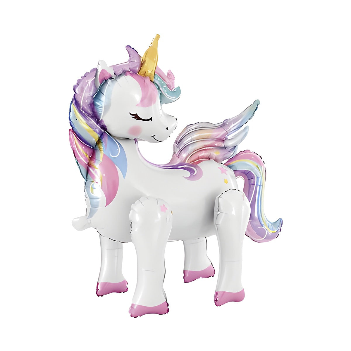 Globo Foil Unicornio 3D 66 x 61 cm