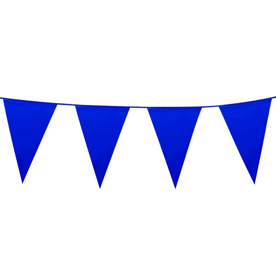 Banderín Plástico Liso 10m
