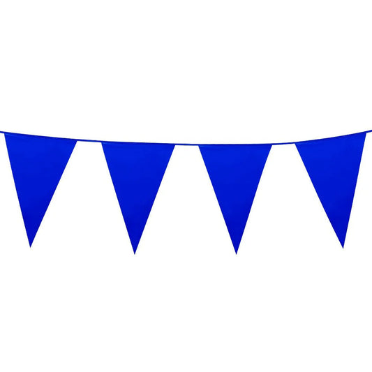 Banderín Plástico Liso 10m