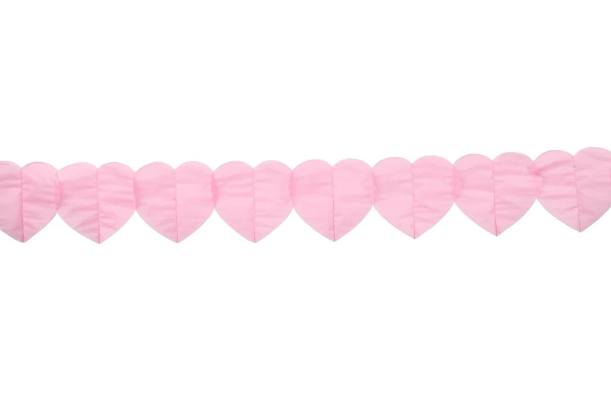 Guirnalda de Papel Corazones 6m