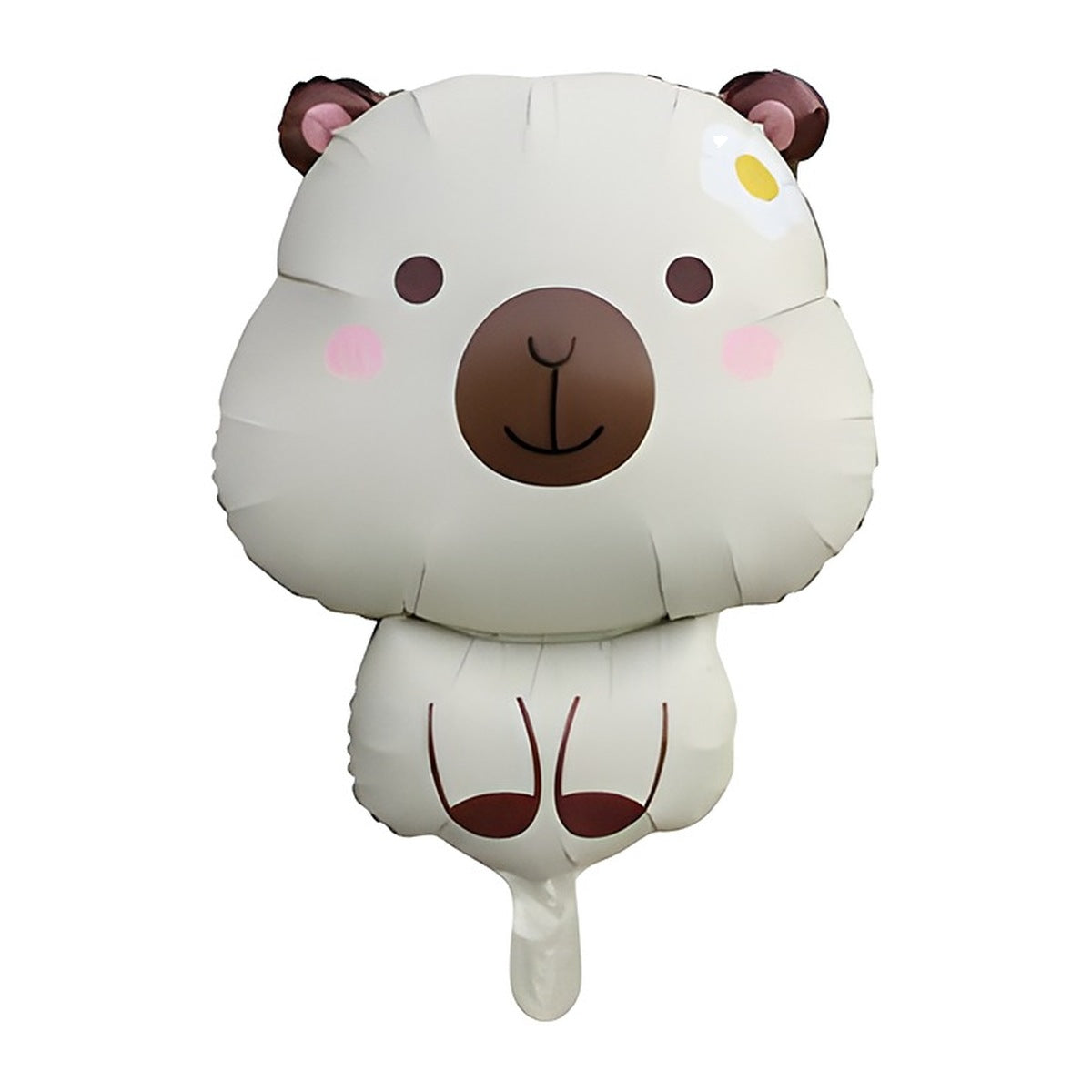 Globo Foil Capibara 48 x 71 cm Surtido Blanco