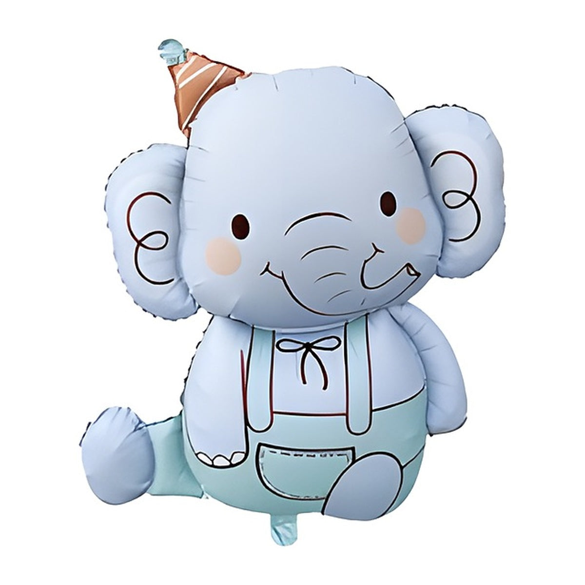Globo Foil Elefante 71 x 89 cm Surtido Azul